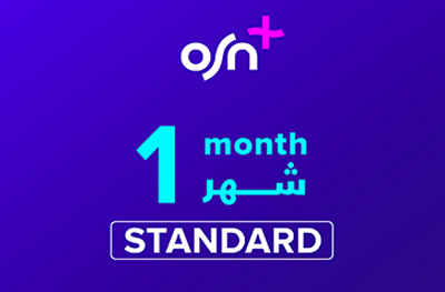 OSN+ Standard Plan Subscription
