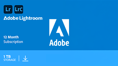 Adobe Lightroom 1TB 1 Year Subscription